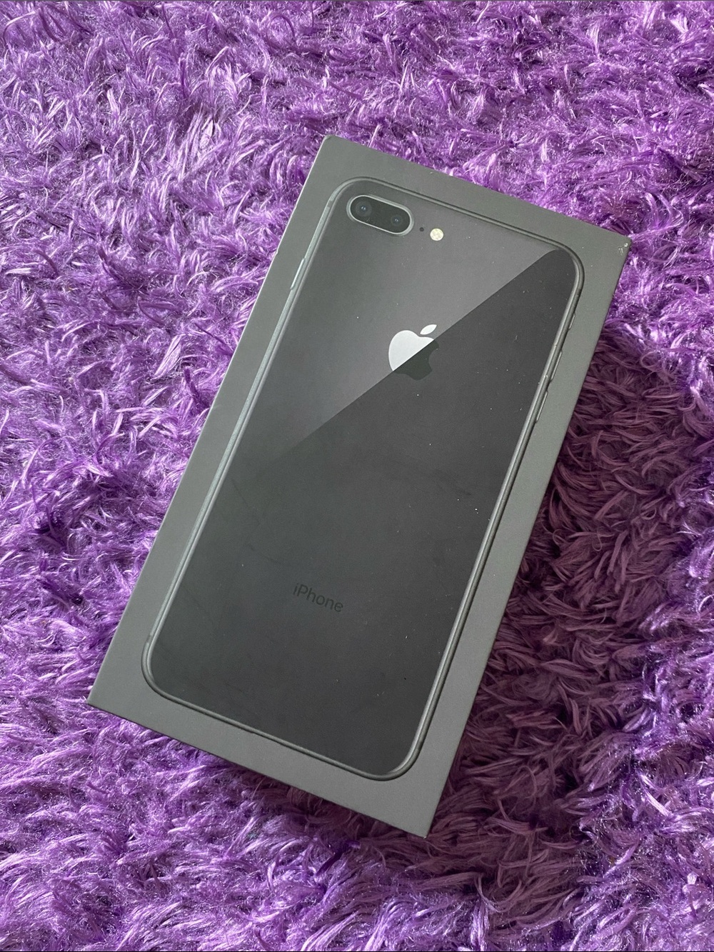 Apple iPhone 8 Plus Black / space gray empty box